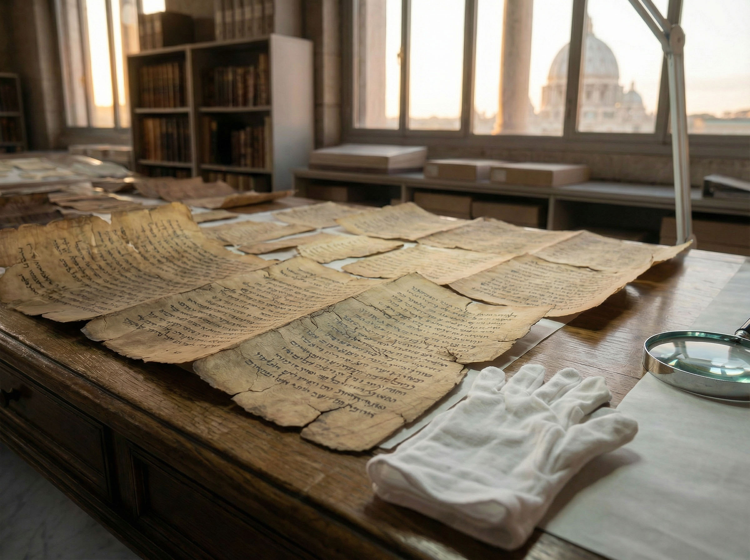 archiving historical documents in the Vatican
