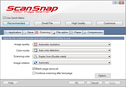 ScanSnap Manager