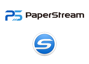 Логотипы программных продуктов PaperStream и ScanSnap