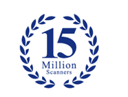 15 million scanners logo