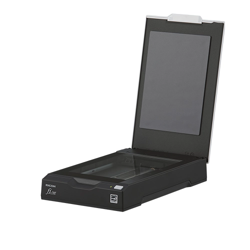 Scanner Ricoh fi-70f avec le couvercle ouvert