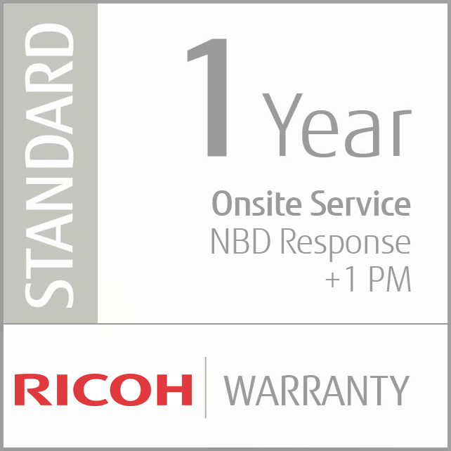 Ricoh 1 Jahr Standard-Garantie