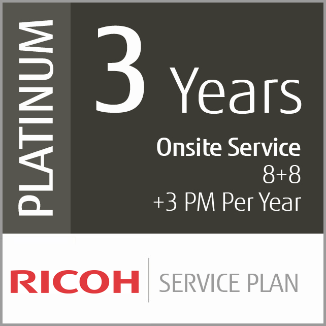 Ricoh 3-letni platynowy plan serwisowy